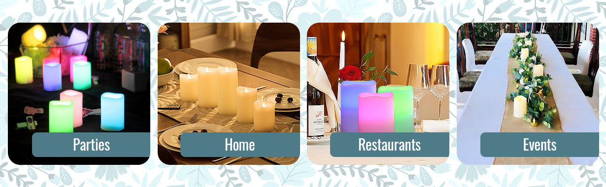 flameless led candles with remote
