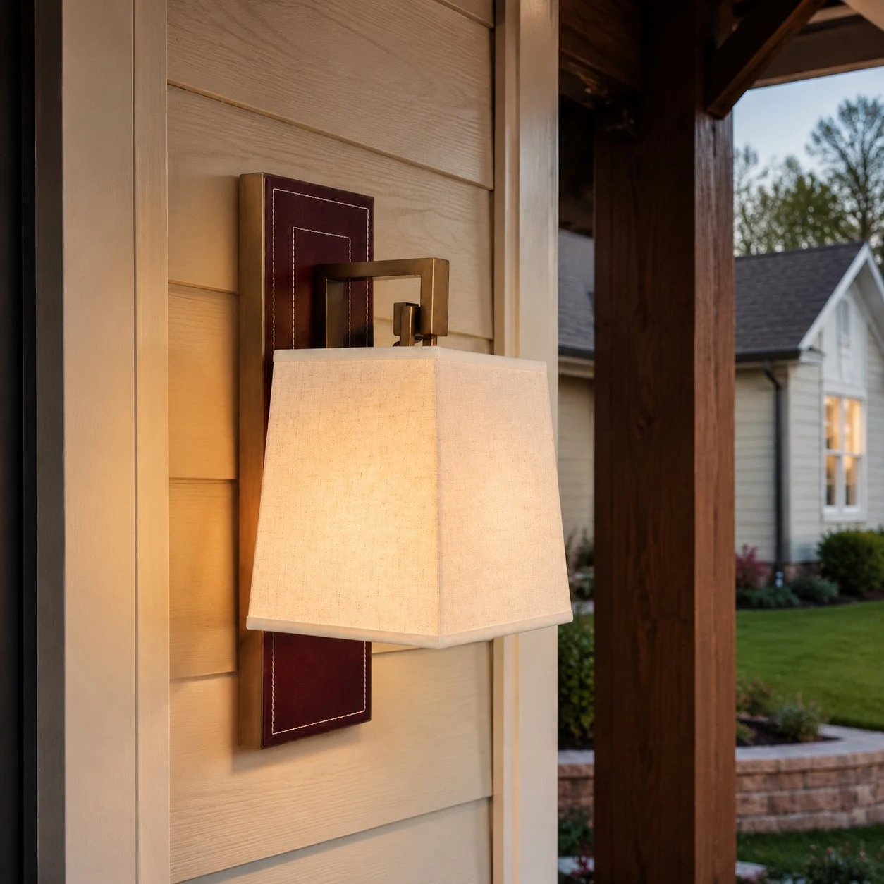 scene - covered porch