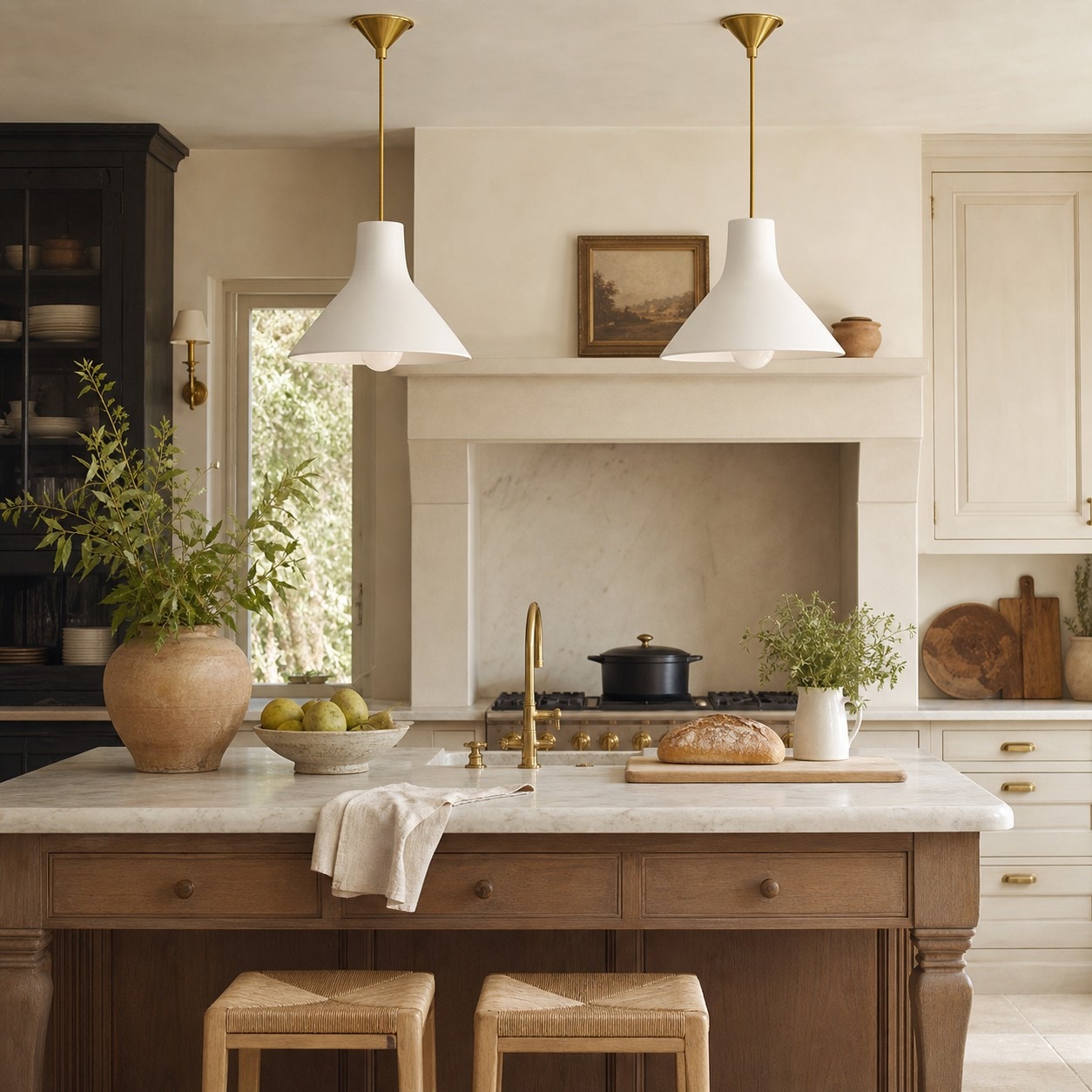 1 Head Kitchen Pair Scene
